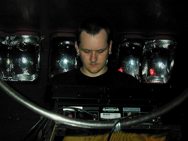 Randy DJing at Cat Club