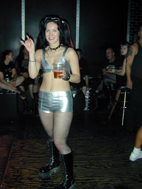 silver hotpants ducttape