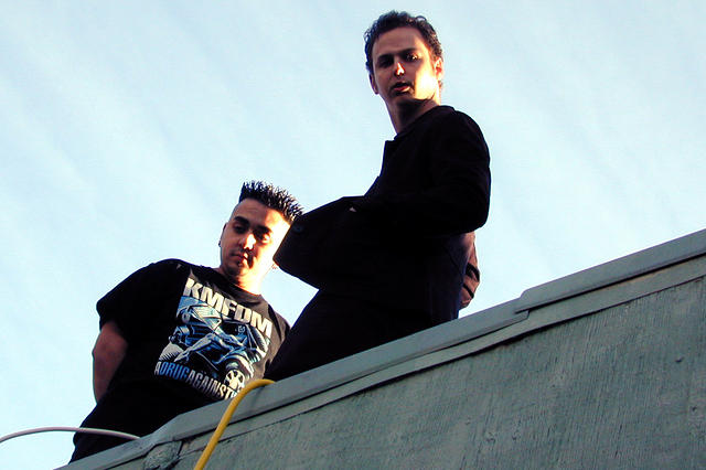 Nathan and Ryan Rooftop