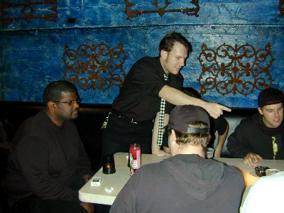 the dice game gets heated