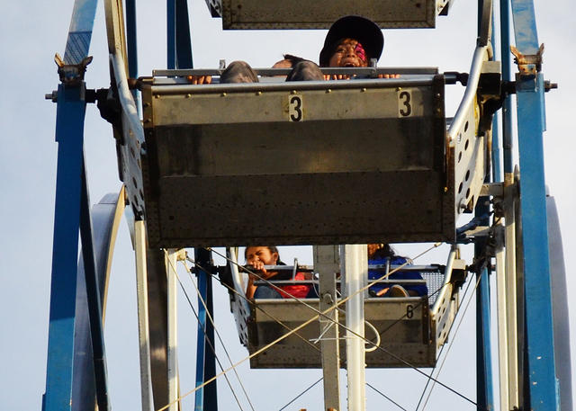 Laughing Harder on Ferris Wheel