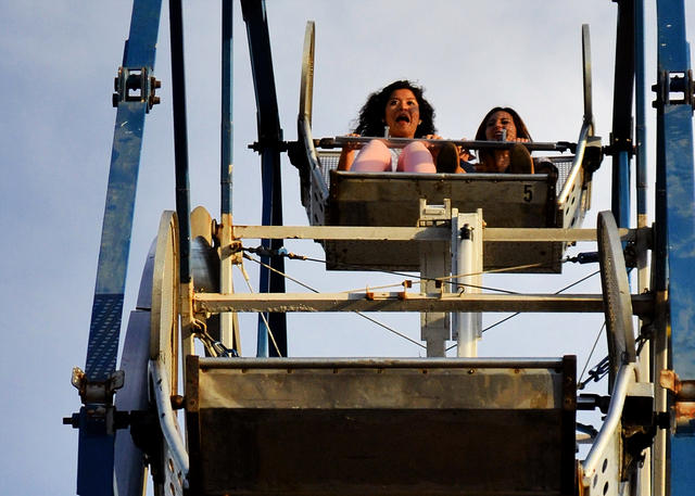 Not Laughing on Ferris Wheel