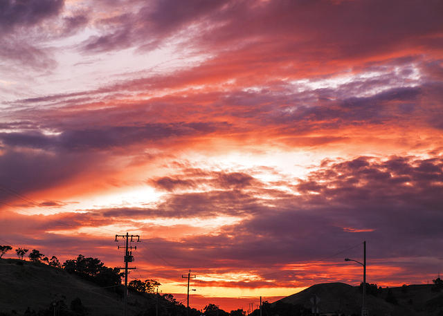 Sunset over Wildlife Refuge