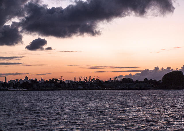 City Skyline from Alameda Shore