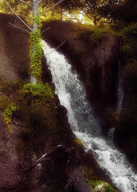 Lloyd Lake Waterfall