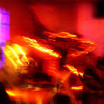 pretty people multiplied in lights