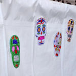 Colored Paper Skulls1