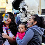 Posing with Skeleton