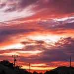 Sunset over Wildlife Refuge