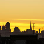 City Melting to Gold